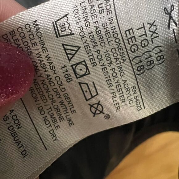 Old Navy size XXL 18 camouflage coat - Picture 6 of 7